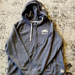 Super cozy Roots zip up Kanga hoodie